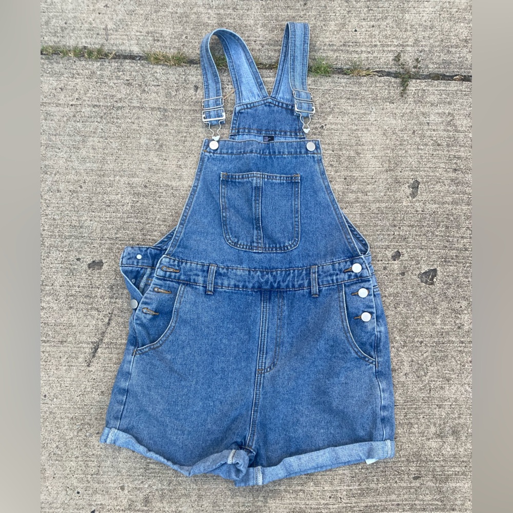 Blue Denim Women's Overalls